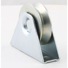 White Plated Trapezoidal Triangular Pulley